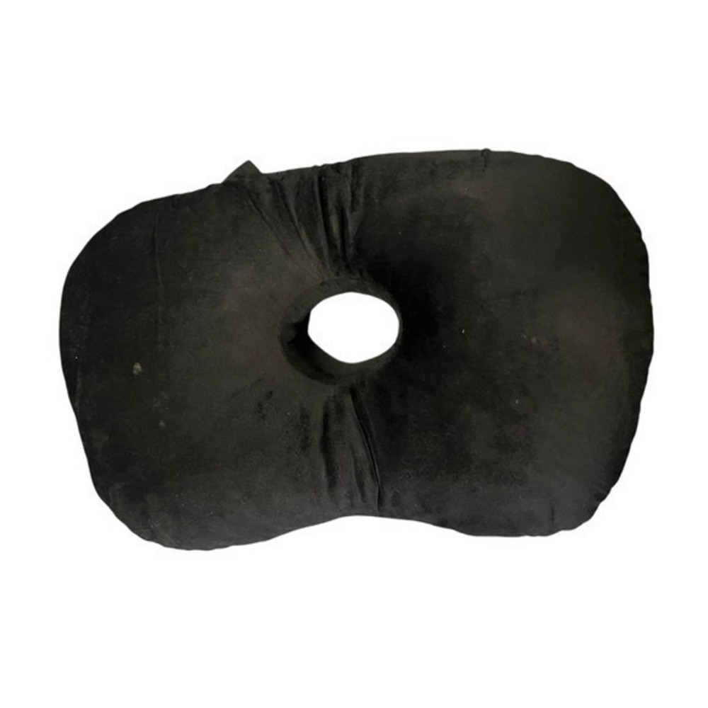 Ear Donut Pillow OS Black Piercing Relief Side Sleeper